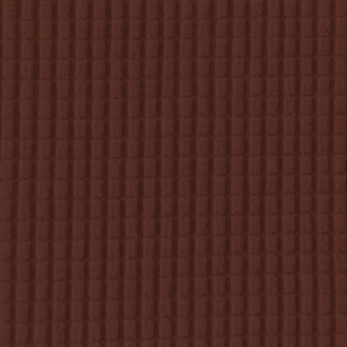 Easy-Going 8 Pieces Recliner Sofa Stretch Sofa Slipcover Sofa Cover Furniture Protector Couch Soft with Elastic Bottom Kids, Spandex Jacquard Fabric Small Checks Coffee