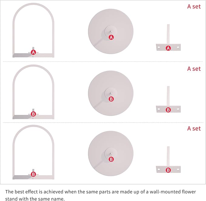 Wall Plant Holder, Wall Planter for Indoor Plants, Window Plant Shelves for Multiple Plants Indoor Outdoor, Framed Plant Holder for Home Decor (2 Pack)