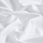 Bedsure Bright White Duvet Cover King Size - 3 Pieces Prewashed Cotton-Like Extra Soft Bedding Set, Includes 1 Duvet Cover 104x90 Inches with Zipper Closure & 2 Pillow Shams, Comforter Not Included