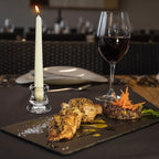 Candlestick Holders Bulk - 12PCS Taper Candle Holders for Table Centerpiece - Thick Glass Candle Holders for Wedding, Party and Festival Decoration