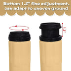 Children's Table and Chair Set Suitable for Boys and Girls Age 2-12 Height Adjustable Table top Can be Painted with 6 Seats Suitable for Family Learning Daily use (Wood Color)