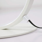 SomSom Modern LED Floor Lamp - Very High Brightness, Indoor Lamp - Living Room Standing Light - Alternative to Halogen - Built in Touch Dimmer - White