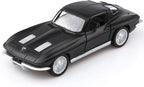 1/36 Scale 1963 Chevy Corvette Diecast Cars Models,Pull Back Vehicles Corvette Toy Cars,Cars Gifts for Boys Girls