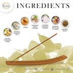 Raajsee Incense Sticks Lemon Grass 100 gm Pack-100% Pure Organic Natural Hand Rolled Free from Chemicals-Perfect for Church, Aromatherapy,Relaxation,Meditation,Positivity & Sensual Therapy