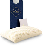 Talatex Premium Talalay Latex Pillow, Supportive and Comfortable, Relieves Pressure Points, Ideal Gift with Removable Tencel Cover