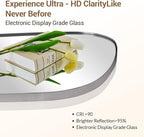 ANDY STAR Brushed Nickel Mirror, 22"x30" Silver Asymmetrical Wall Mirror for Bathroom, Unique Irregular Design with SUS304 Stainless Steel Metal Frame, Ideal for Bathroom, Bedroom, Entryway