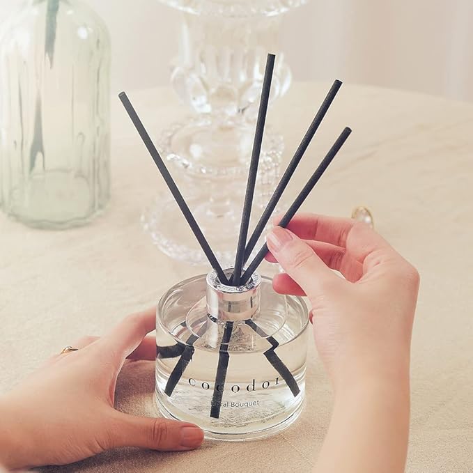 COCODOR Signature Reed Diffuser / April Breeze / 2 Pack / 6.7oz (200ml) / Home & Office Decor, Fragrance Gifts