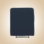 Easy-Going Recliner Stretch Sofa Slipcover Sofa Cover 4-Pieces Furniture Protector Couch Soft with Elastic Bottom Spandex Jacquard Fabric Small Checks(Recliner,Dark Blue,Large)