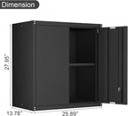 Wall Cabinet Storage,Steel Cabinet with Locking,Metal Storage Cabinet for Home Office,Kitchen