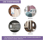 CANAGER Hanging Moisture Absorber, Freesia Moistureproof Hanging Bag，Dehumidifier Bag (8 packs) Hanging Closet Dehumidifier Bags, Moisture Absorb 12.5 oz