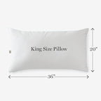 MARTHA STEWART SmartChill All Season 2 Piece Bed Pillow Set, 220 TC, Down-Alternative, King