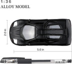 1/36 Scale 1994 Mclaren F1 Diecast Cars Models,Pull Back Vehicles Mclaren F1 Toy Cars,Cars Gifts for Boys Girls Black