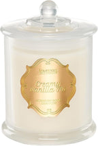 M&SENSE Vanilla Candles for Home Scented, Organic Soy Candles Non Toxic Soot-Free, 12.7oz Large Jar Candle 75 Hours Long Lasting Slow Burning, Strong Scented Housewarming Candle Gift