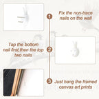 Aurlan His Eye is on the Sparrow Christian Wall Art Framed(40"x20"), Vintage Neutral Birds on Tree Branch Nature Canvas Artwork, Religious Faith Gift Bible Verse Scripture Print Decor for Home Office Bedroom