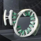 Cellulite Roller for Legs and Arms 2025 New, with Two Removable Handle Design, 360° Anti-Celluliteleg Roller Cellulite Fascia Massage Roller, Deep Tissue Massage Tool for Fat Deposits Reduction Green