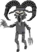 99 N-ights in The Forest 8.2in Block Model DIY Gothic Building Decorative Monster Figurine Ornaments, Creative Collectible Gift, Funny Desk Display