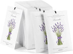 MYARO 12 Packs Lavender Scented Sachets Air Freshener for Drawer and Closet, Long-Lasting Sachets Bags Drawer deodorizers Fresh Scents, Home Fragrance for Lover