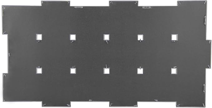 Jerry & Maggie 4X6 Collage Picture Frames for Wall Decor, 18 Opening Collage Wall Hanging for 6x4 Photo, Multi Picture Frame Set with One-piece Design White