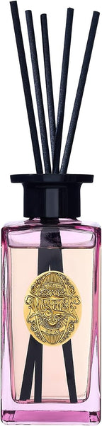 M&SENSE 6.3 oz Large Reed Diffuser Set | Gardenia Scent Oil Diffuser with Sticks | Hotel Collection Non-Toxic Essential Oil |for Bedroom Bathroom Living Room