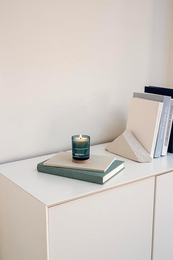 Skandinavisk ARKTIS 'Artcic' Scented Candle, Special Edition, Scent Notes: Windswept Woods and Arctic Sage, Spearmint and Snowflakes, Vegan Formula, 2.3 oz.