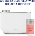 Aera Sandalwood - Essential Oil for Home - Inspiring Calm Fragrance - Notes of Sandalwood, Balsam and Oud - Scent Refill - Works with The Aera Diffuser