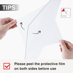 Vittanly 11x14 Picture Frames Set of 9, Shatter Resistant Plexiglass, Display 8x10 Pictures with Mat or 11x14 without Mat, Photo Frames for Wall or Tabletop, Engineered Wood, OAK