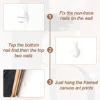 Aurlan Neutral Japandi Wabi Sabi Hand Painted Wall Art(16"x24"), 3PCS Abstract Modern Minimalist 3D Textured Canvas Artwork, Large Contemporary Terracotta Brush Strokes Decor Prints for Office Bedroom