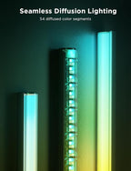 Govee Floor Lamp Pro, RGBICWW LED Lamp with Bluetooth Speaker and White Noise, 2100 Lumens Standing Lamp, Works with Matter, 16 Million Colors, Music Sync, Floor Lamp for Bedroom, Living Room