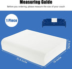 ROYALAY High Density Foam Couch Back Cushions Replacement Back Pillow Sofa Waist Cushion Stuffing Fill Supportive Back Pillow 1 Pack, Supportive Lumbar Support Pillow for Sofa, Couch-32 x18