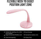 Stella Two Task Lamp, Adjustable Desk Lamp, Dimmable LED Light with Custom Color Temperature for Desk, Home Office, Bedroom, or Living Room, Modern Design for Work, Study, and Reading Needs (12W)