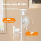 36W LED Tree Floor Lamp, Modern Dimmable Standing Lamp with Remote & Touch Control, 4 Color Temperatures, 3 Rotatable LED Light Floor Lamps for Living Room, Bedroom, Office