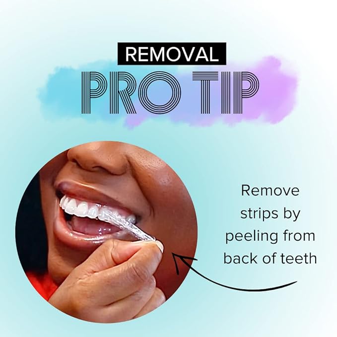 Prostrips - 12 Shades Whiter Teeth - 28 Enamel Safe REMINERALIZING Gentle Strips – 97% no Sensitivity