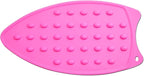 Bringsine Silicone Iron Rest Pad for Ironing Board Hot Resistant Mat(Hot Pink)