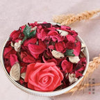 Potpourri Bags,Home Fragrance Sachet Petal,Potpourri Bowl Filler,vase Filler for Families, Weddings, Cars, Coffee Shops, etc Decoration, 2 Bags/10oz (Strawberry)