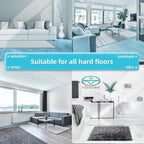 12 Pcs Rug Tape, Non-Slip Rug End Grippers Double-Sided Carpet Corner Tape, Gripper Pads, Non-Slip Carpet Stickers for Hardwood Floors and Tiles