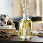 Dr. Vranjes - Ambra 250 ml Diffuser + Double Pack of White Sticks (3 Pieces Bundle)- Luxury Home Fragrance, Made in Italy, Main Scent: Oriental, Olfactory Pyramid: Amber, Patchouli, Sandalwood