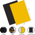 Yellow Magnetic Picture Frame 4X6 for Refrigerator 10 Pack,Photo Magnets Sleeves