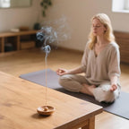 Sandalwood Incense Sticks, 120pcs Natural Sandalwood and Handmade Incense Sticks, Charcoal Free and 45 Minute Burn Time for Home Fragrance, Meditation, Yoga, Spiritual Healing