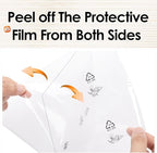 FIXSMITH A4 Picture Frame Set of 2, Black Photo Frame with HD Plexiglass, Display Pictures 6x8 with Mat or 8.3x11.7 Without Mat Multi Picture Frames Collage for Tabletop or Wall Display