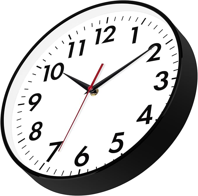 Lumuasky 4-Pack Silent Wall Clocks Time Zones with 4 Pcs Chalkboard and White Marker Pen – Battery Operated Clocks with Time Zones Multi Time Zone Clocks Perfect for Home, Office & Classroom