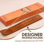 Folkulture Incense Stick Gift with Holder | Set of 3 Fall Incense Sticks with 45 Min Burn Time | Pumpkin Spice Inscents-Sticks | Organic & Non Toxic Fall Scents | Insense-Stick for Fall Essentials