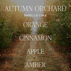 Sweet Water Decor Autumn Orchard Candle, Autumn Scented Notes of Citrus, Cinnamon, & Apples, 40+ Hour Burn Time, Non-Toxic Soy Wax Blend, Poured in The USA, Cotton Wick, 9oz Glass Jar with Gold Lid