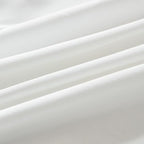 Bed Skirt King Size Ruffled Bed Skirts with Split Corners,14 Inch Drop Dust Ruffle Bed Skirt with Platform, Ivory