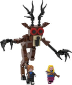 99 N-ights in The Forest 7.3in Block Model DIY Gothic Building Decorative Monster Figurine Ornaments, Creative Collectible Gift, Funny Desk Display