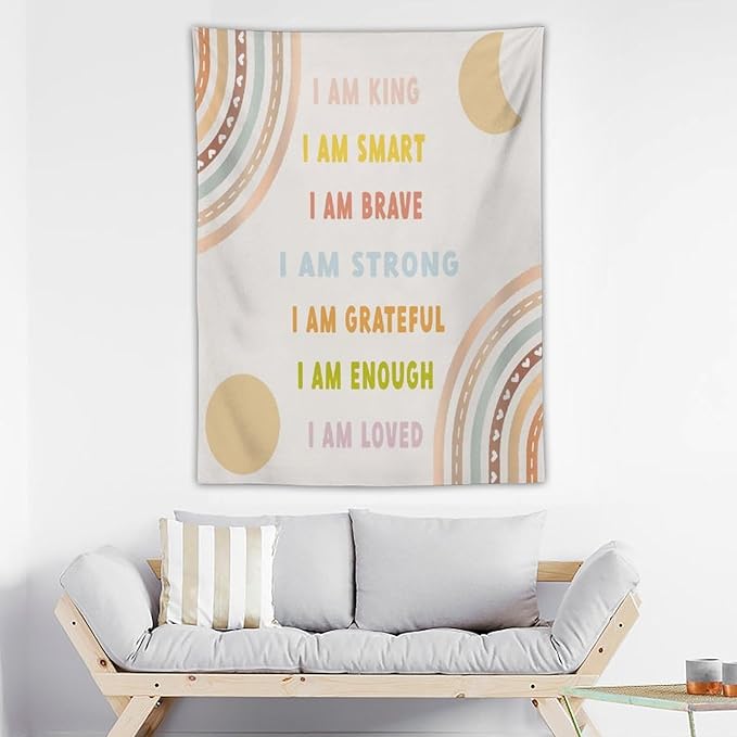 ICMOLYYENLO Boho Plant Aesthetic Tapestry, Abstract Medieval Arch Sun Home Aesthetic Wall Hanging For Bedroom Living Room Dormitory Tapestry 40x60 Inches