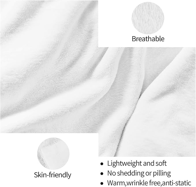 HGOD DESIGNS Sasquatch Watercolor Flannel Fleece Bed Blanket Throw Blanket Lightweight Cozy Plush Blanket for Bedroom Living Rooms Sofa Couch 40"x50"