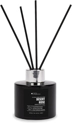 Desert Rose Reed Diffuser Set,Luxury Hotel Inspired Home Diffuser, Lasting 4 Month Longevity, 100mL