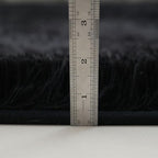 2x3 Fluffy Area Rugs for Bedroom Living Room,Small Soft Shag Fuzzy Rug Non-Shedding Indoor Plush Carpet for Kids Bedroom Nursery Dorm Home Decor,Black