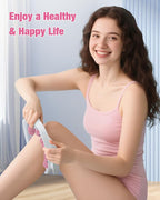 bedee Cellulite Massage Tool, Lymphatic Drainage Massager, Fascia Massage Tool for Arms, Legs, Stomach, Blue