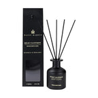 Silky Saffron Reed Diffuser 5 oz - Luxury Aromatherapy with Magnolia, Bergamot - Home Decor Gift for Bedroom, Office, Living Room, Bathroom - Long-Lasting Scent - Premium Fragrance Sticks